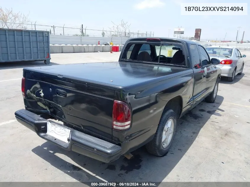 1B7GL23XXVS214094 1997 Dodge Dakota Slt/Sport