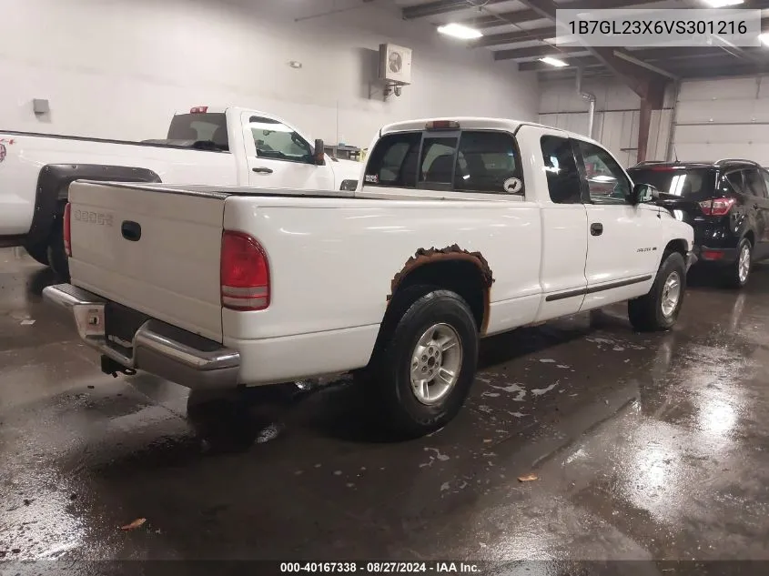 1B7GL23X6VS301216 1997 Dodge Dakota Slt/Sport