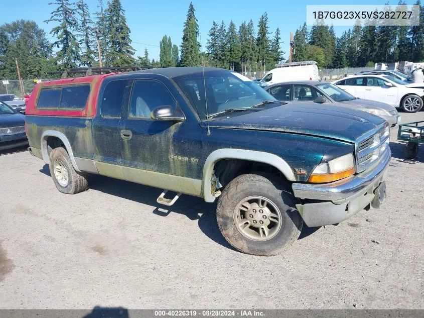 1997 Dodge Dakota Slt/Sport VIN: 1B7GG23X5VS282727 Lot: 40226319