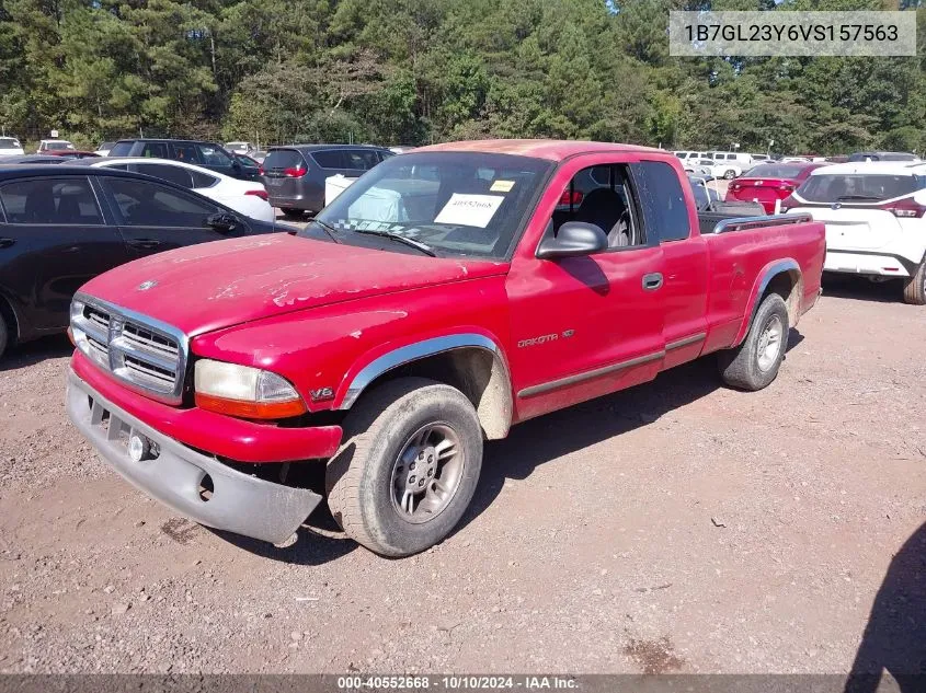 1997 Dodge Dakota Slt/Sport VIN: 1B7GL23Y6VS157563 Lot: 40552668