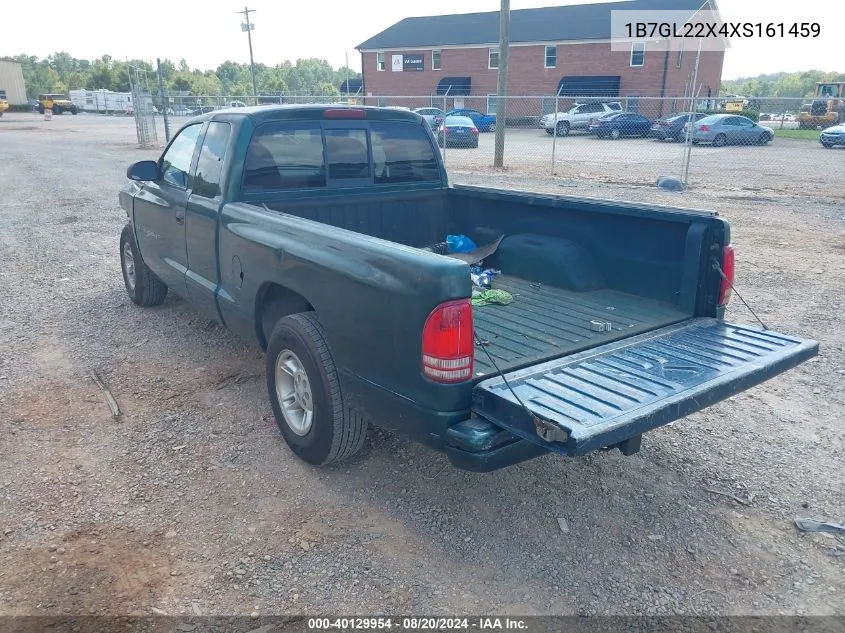 1999 Dodge Dakota VIN: 1B7GL22X4XS161459 Lot: 40129954