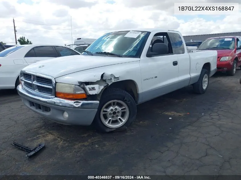 1999 Dodge Dakota Slt/Sport VIN: 1B7GL22X4XS168847 Lot: 40346837