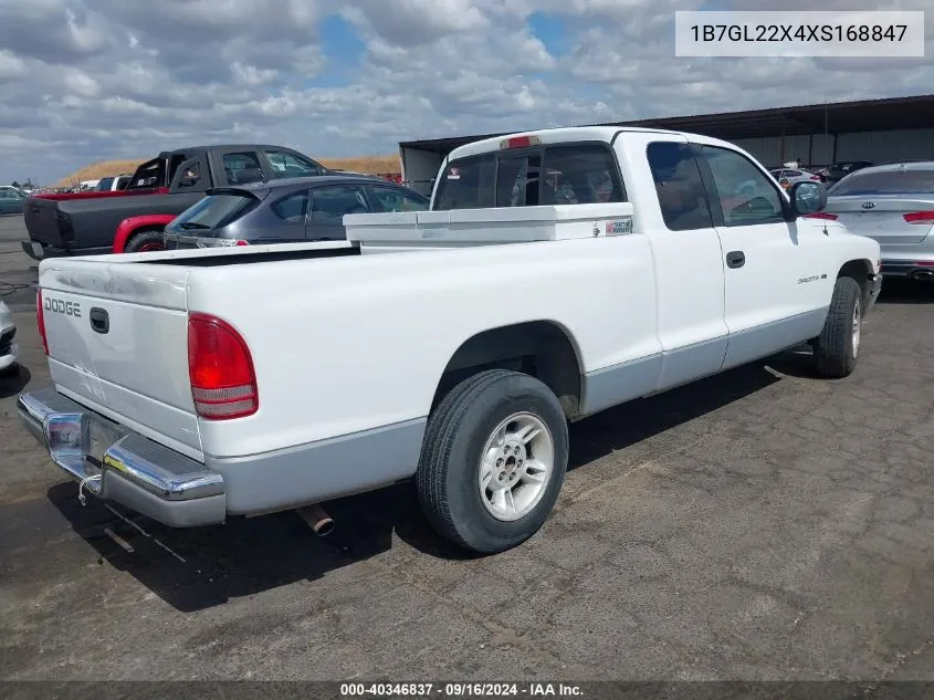 1999 Dodge Dakota Slt/Sport VIN: 1B7GL22X4XS168847 Lot: 40346837