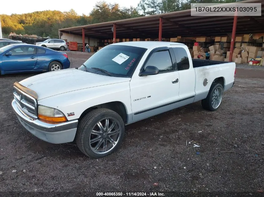 1B7GL22XXXS103095 1999 Dodge Dakota Slt/Sport