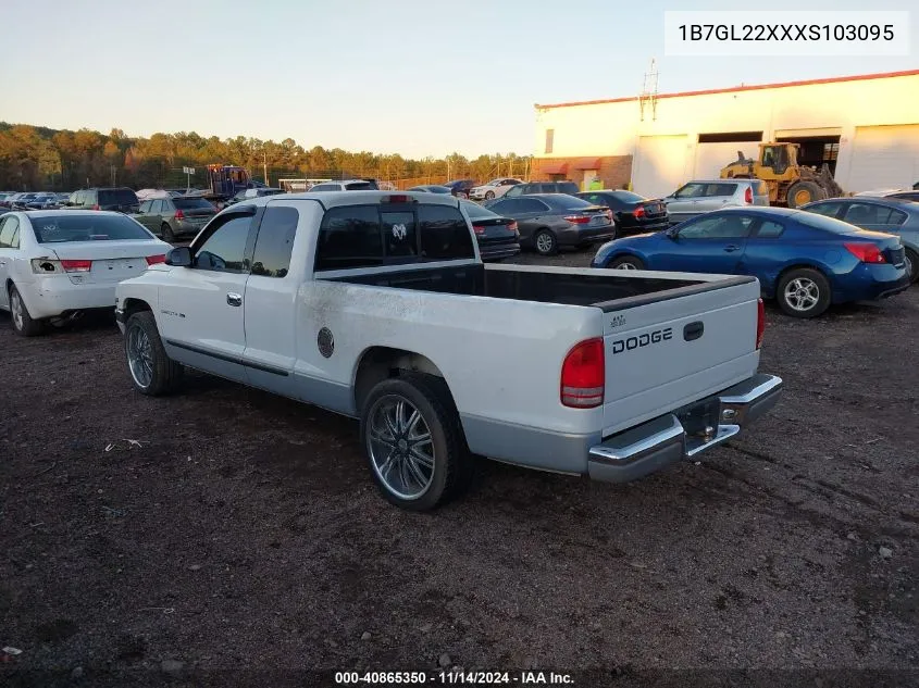 1B7GL22XXXS103095 1999 Dodge Dakota Slt/Sport