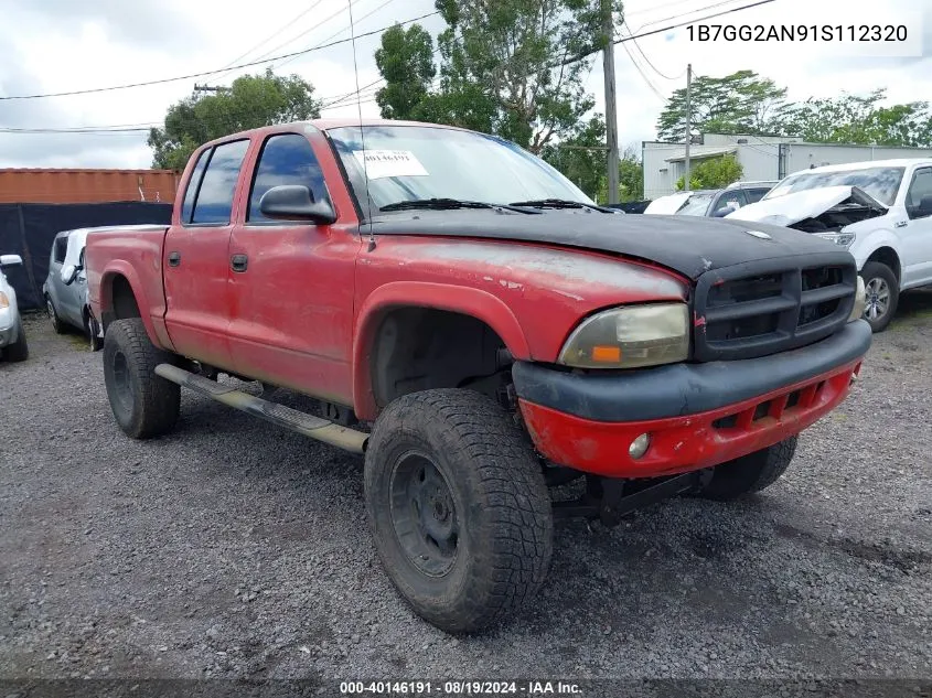 1B7GG2AN91S112320 2001 Dodge Dakota Slt/Sport