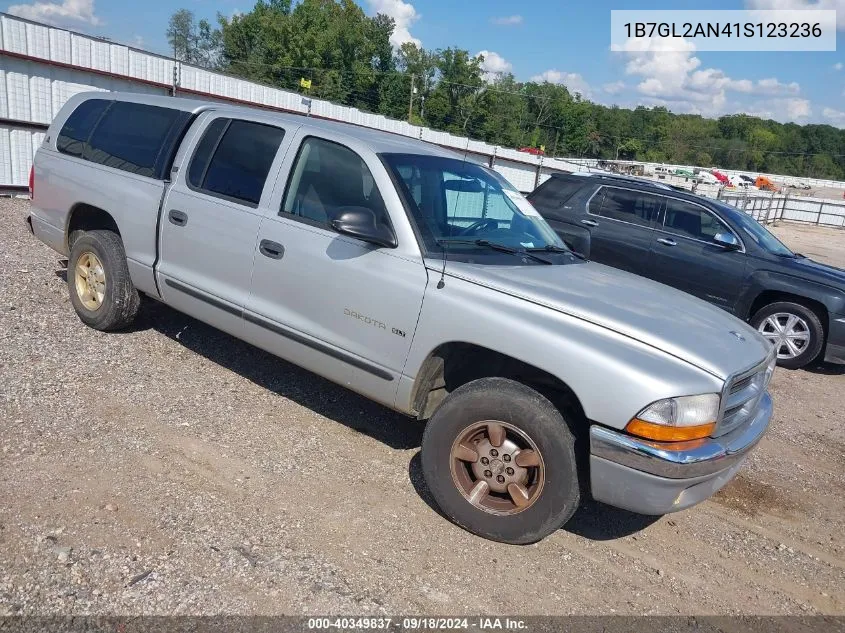 2001 Dodge Dakota Slt/Sport VIN: 1B7GL2AN41S123236 Lot: 40349837