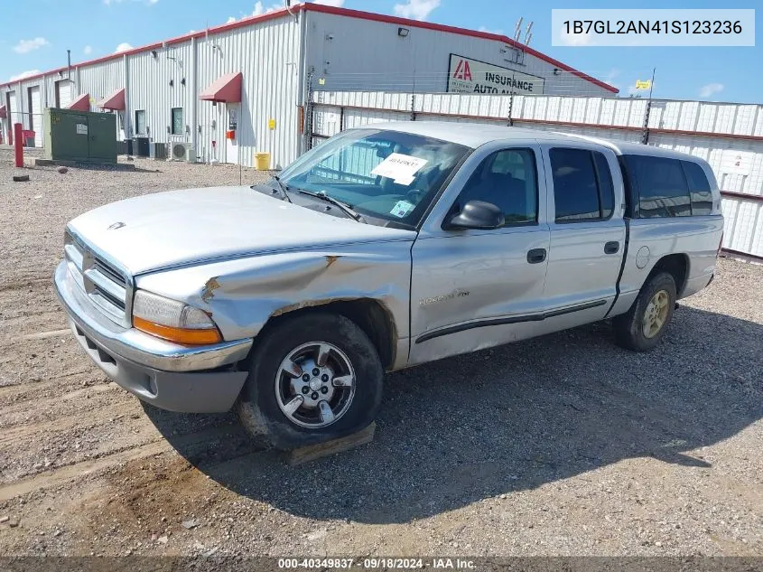 2001 Dodge Dakota Slt/Sport VIN: 1B7GL2AN41S123236 Lot: 40349837