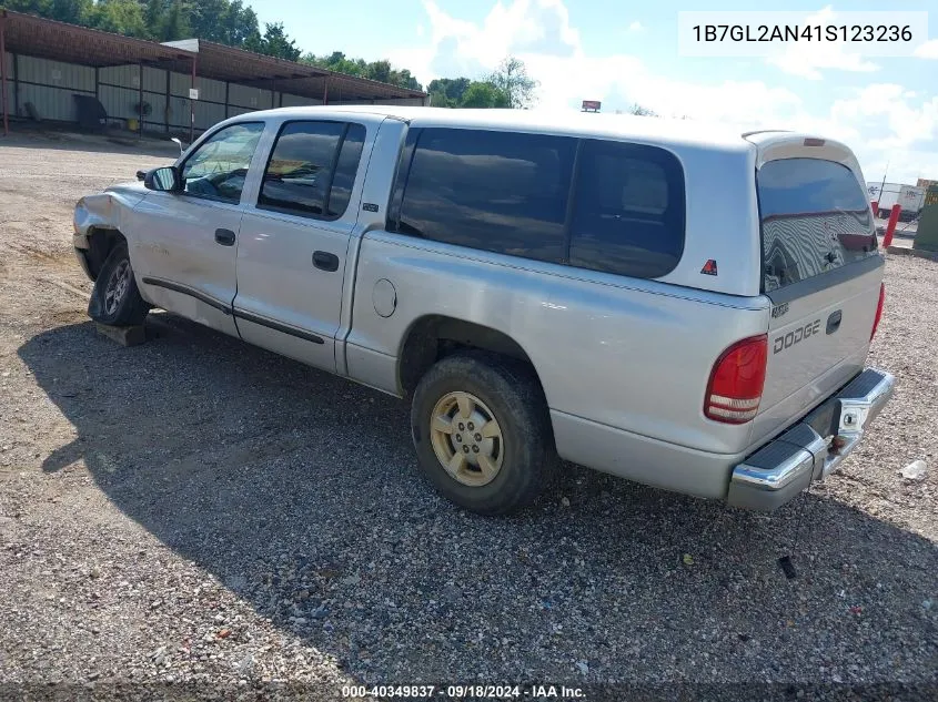 2001 Dodge Dakota Slt/Sport VIN: 1B7GL2AN41S123236 Lot: 40349837