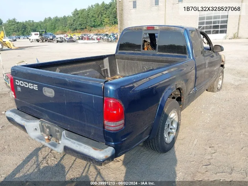 1B7GL32X32S527068 2002 Dodge Dakota Sport