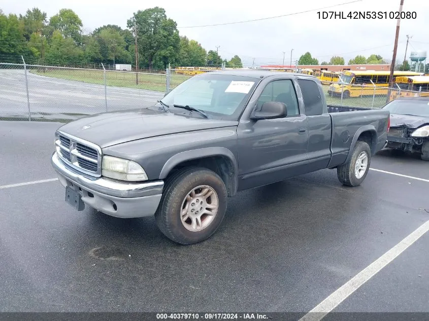 1D7HL42N53S102080 2003 Dodge Dakota Slt