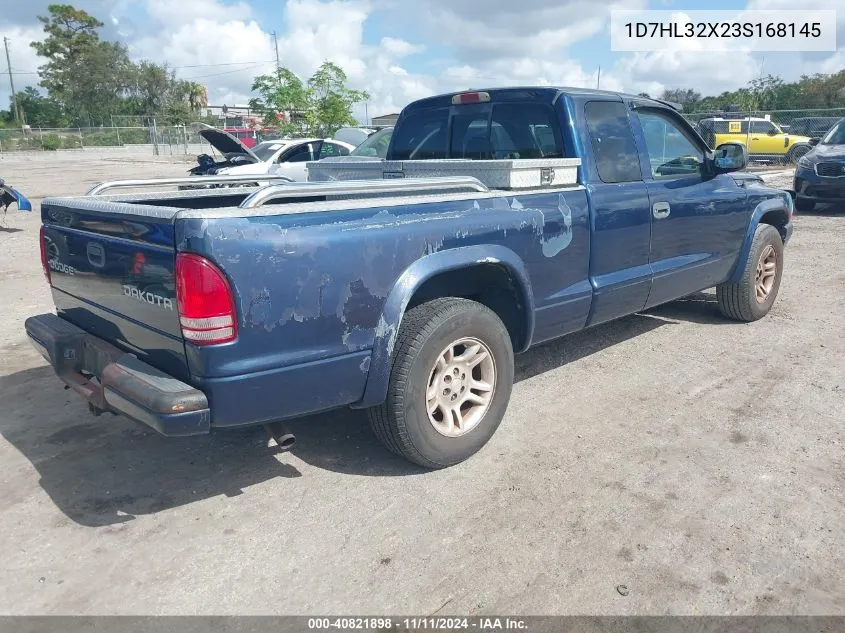 2003 Dodge Dakota Sport VIN: 1D7HL32X23S168145 Lot: 40821898