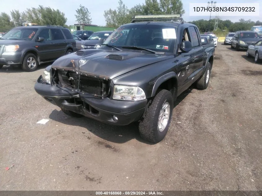 1D7HG38N34S709232 2004 Dodge Dakota Sport/Sxt