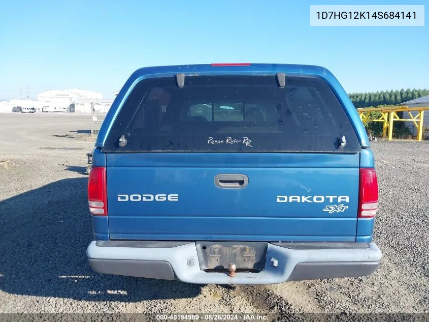 1D7HG12K14S684141 2004 Dodge Dakota