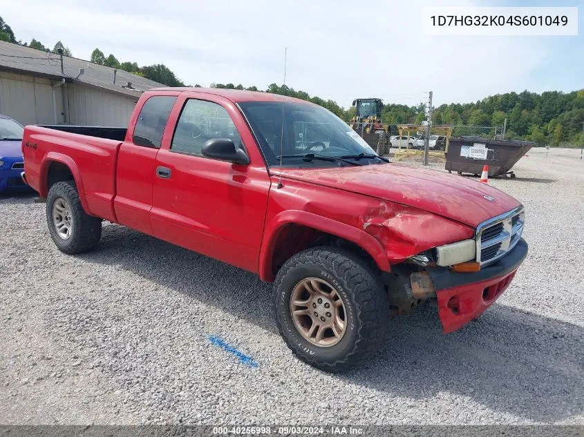 2004 Dodge Dakota Sport VIN: 1D7HG32K04S601049 Lot: 40256998