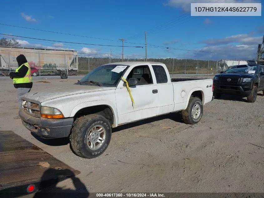 1D7HG12K44S622779 2004 Dodge Dakota