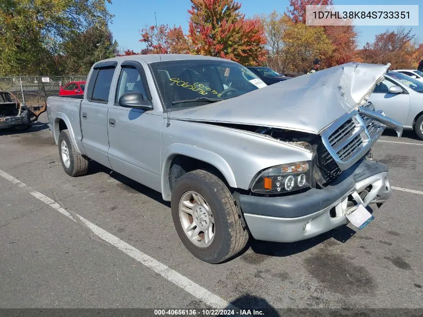 1D7HL38K84S733351 2004 Dodge Dakota Sport/Sxt