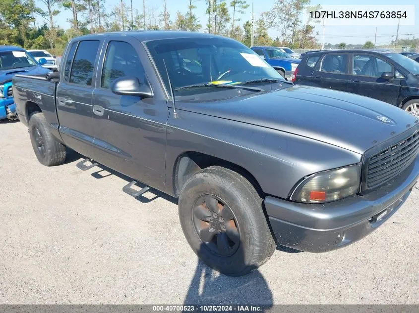 2004 Dodge Dakota Sport/Sxt VIN: 1D7HL38N54S763854 Lot: 40700523