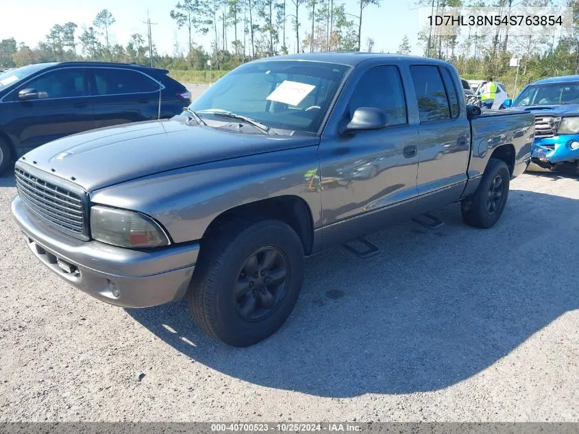 2004 Dodge Dakota Sport/Sxt VIN: 1D7HL38N54S763854 Lot: 40700523