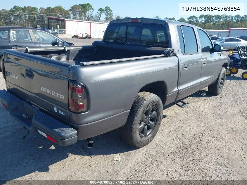 2004 Dodge Dakota Sport/Sxt VIN: 1D7HL38N54S763854 Lot: 40700523