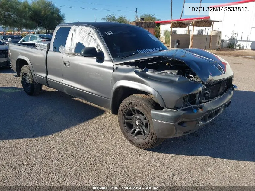 1D7GL32N84S533813 2004 Dodge Dakota Sport