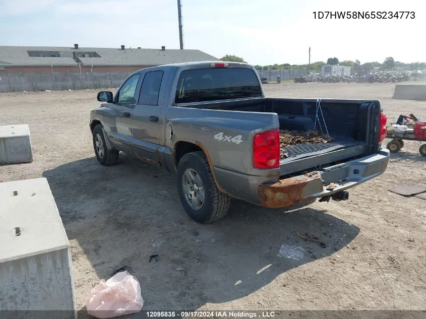 1D7HW58N65S234773 2005 Dodge Dakota Laramie