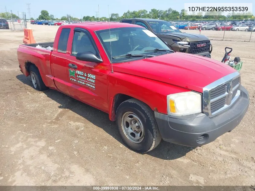 2005 Dodge Dakota St VIN: 1D7HE22N95S353539 Lot: 39993938