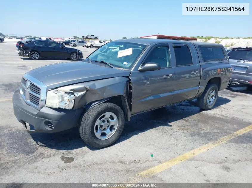 1D7HE28K75S341564 2005 Dodge Dakota St