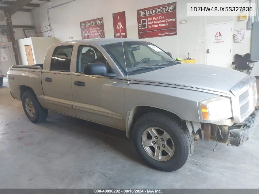 1D7HW48JX5S327836 2005 Dodge Dakota Slt