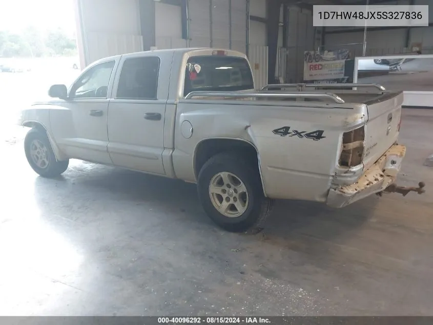 1D7HW48JX5S327836 2005 Dodge Dakota Slt