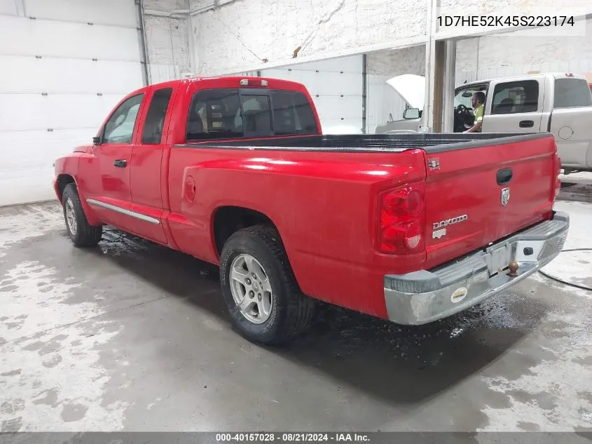 2005 Dodge Dakota Laramie VIN: 1D7HE52K45S223174 Lot: 40157028