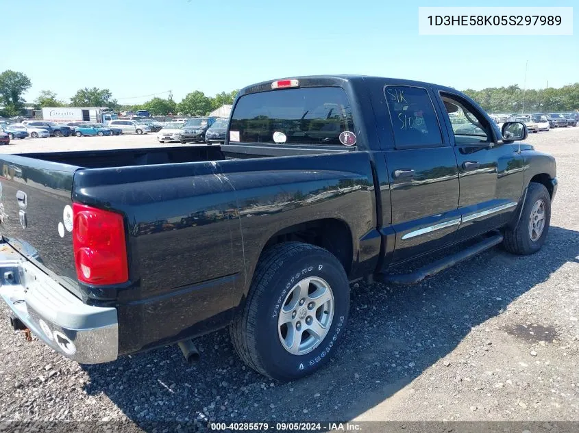 1D3HE58K05S297989 2005 Dodge Dakota Laramie