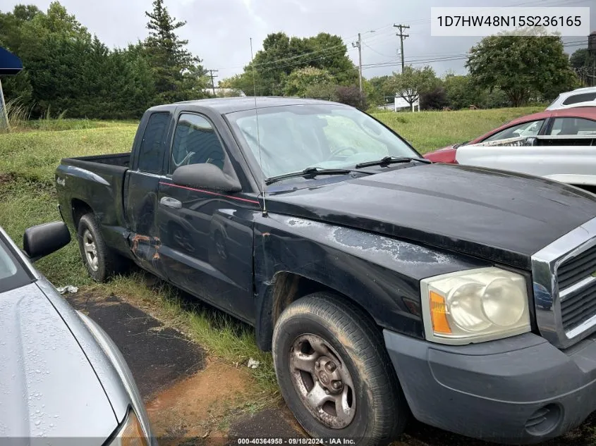 2005 Dodge Dakota VIN: 1D7HW48N15S236165 Lot: 40364958