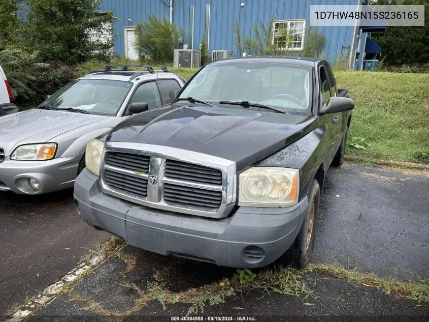 2005 Dodge Dakota VIN: 1D7HW48N15S236165 Lot: 40364958