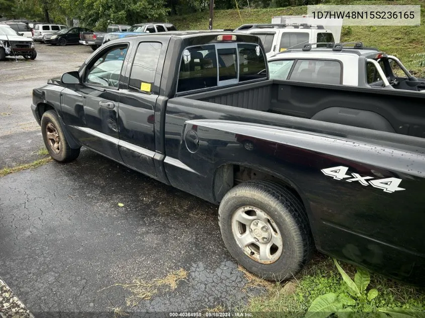 2005 Dodge Dakota VIN: 1D7HW48N15S236165 Lot: 40364958