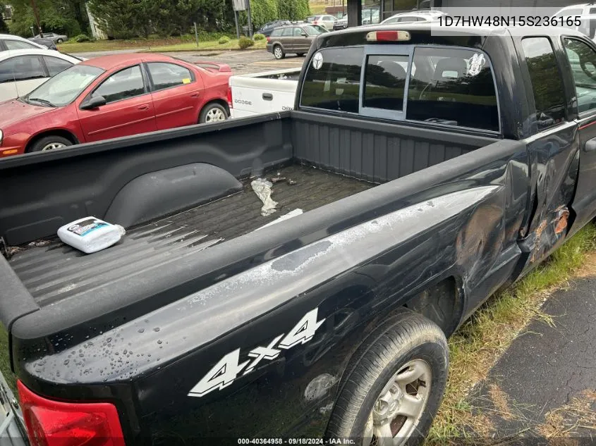 2005 Dodge Dakota VIN: 1D7HW48N15S236165 Lot: 40364958