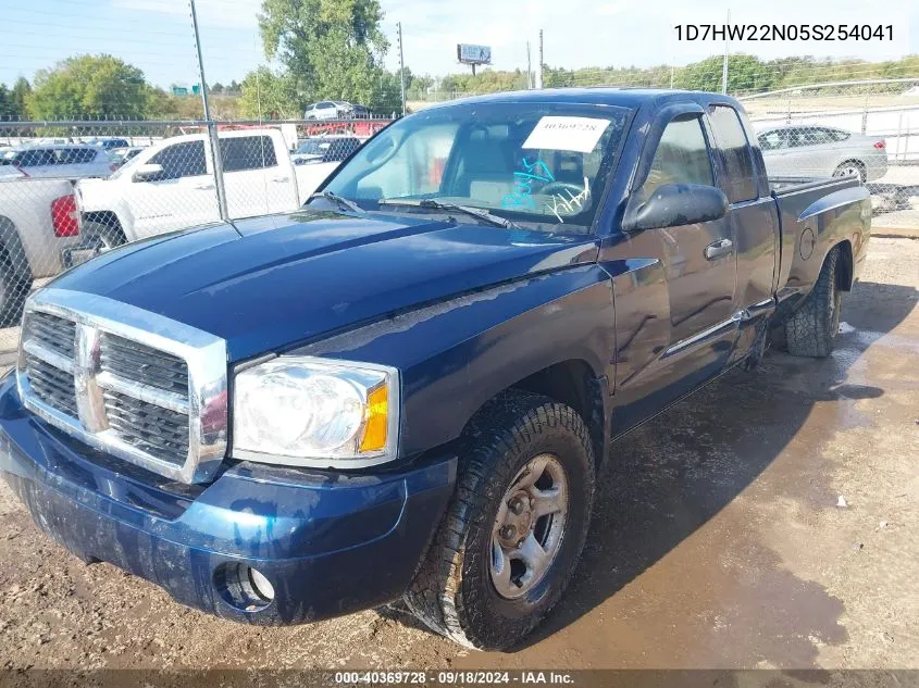 2005 Dodge Dakota St VIN: 1D7HW22N05S254041 Lot: 40369728