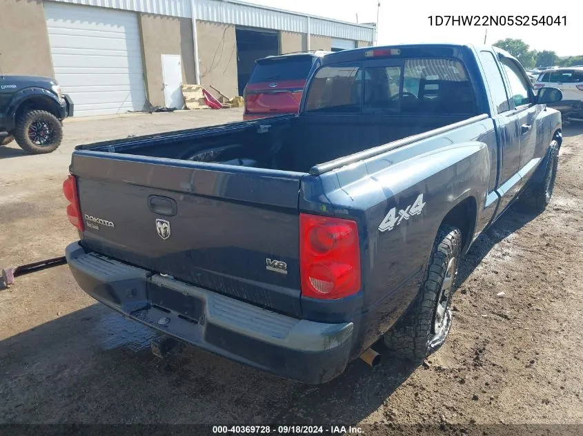 2005 Dodge Dakota St VIN: 1D7HW22N05S254041 Lot: 40369728