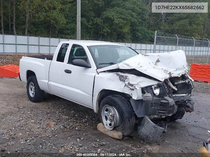 2006 Dodge Dakota St VIN: 1D7HE22KX6S682662 Lot: 40359364