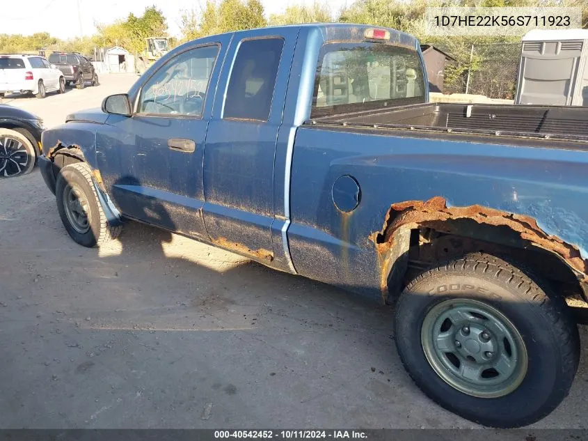 2006 Dodge Dakota St VIN: 1D7HE22K56S711923 Lot: 40542452