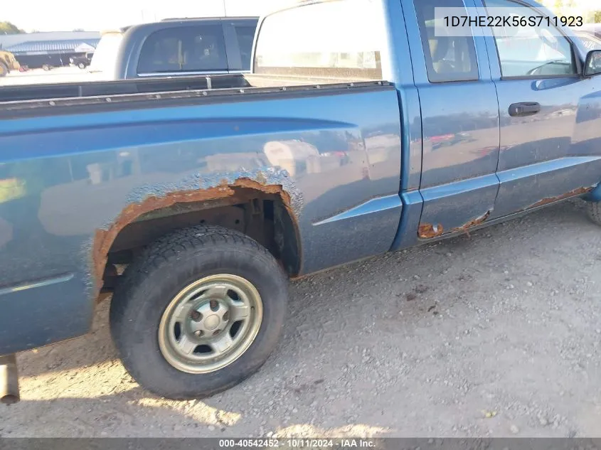 2006 Dodge Dakota St VIN: 1D7HE22K56S711923 Lot: 40542452