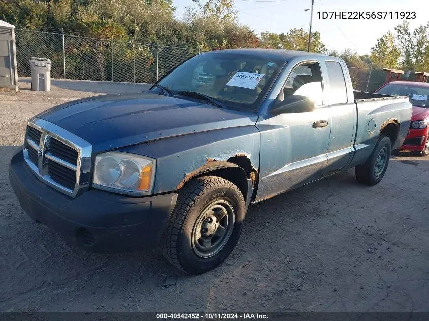 2006 Dodge Dakota St VIN: 1D7HE22K56S711923 Lot: 40542452