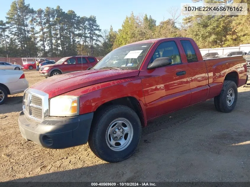 2006 Dodge Dakota St VIN: 1D7HE22K46S676162 Lot: 40569609