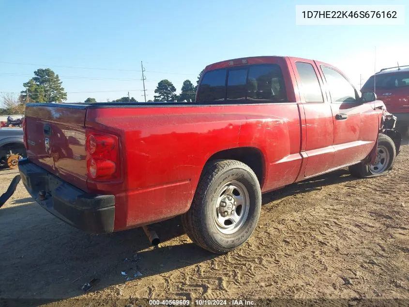 2006 Dodge Dakota St VIN: 1D7HE22K46S676162 Lot: 40569609