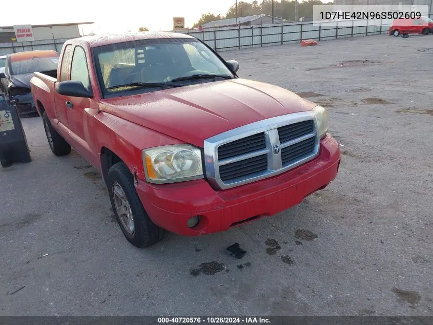 1D7HE42N96S502609 2006 Dodge Dakota Slt