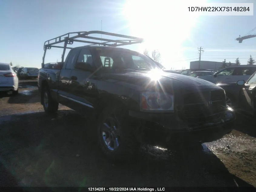 2007 Dodge Dakota St VIN: 1D7HW22KX7S148284 Lot: 12134251