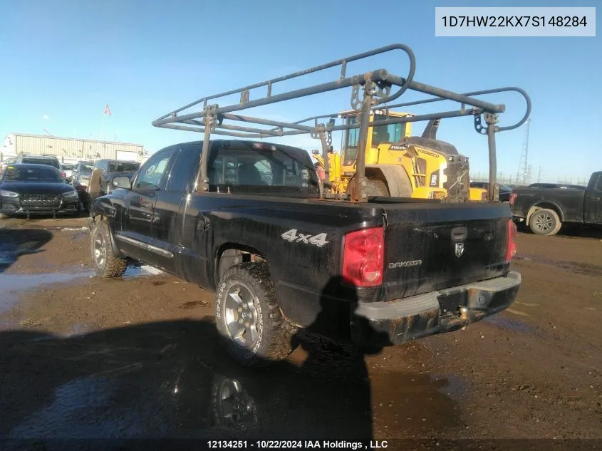 1D7HW22KX7S148284 2007 Dodge Dakota St