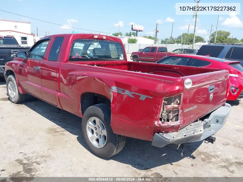 1D7HE22K17S227362 2007 Dodge Dakota St