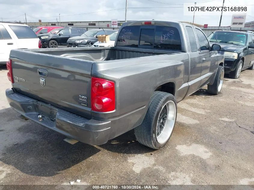 2007 Dodge Dakota Slt VIN: 1D7HE42PX7S168898 Lot: 40721760