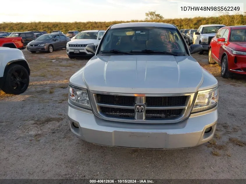 2008 Dodge Dakota Slt VIN: 1D7HW48N98S562249 Lot: 40612836